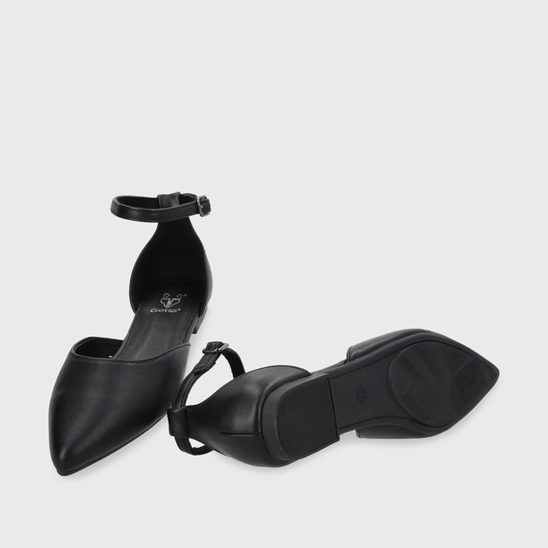BALLERINA PLANA NEGRO MUJER 54010 - 8