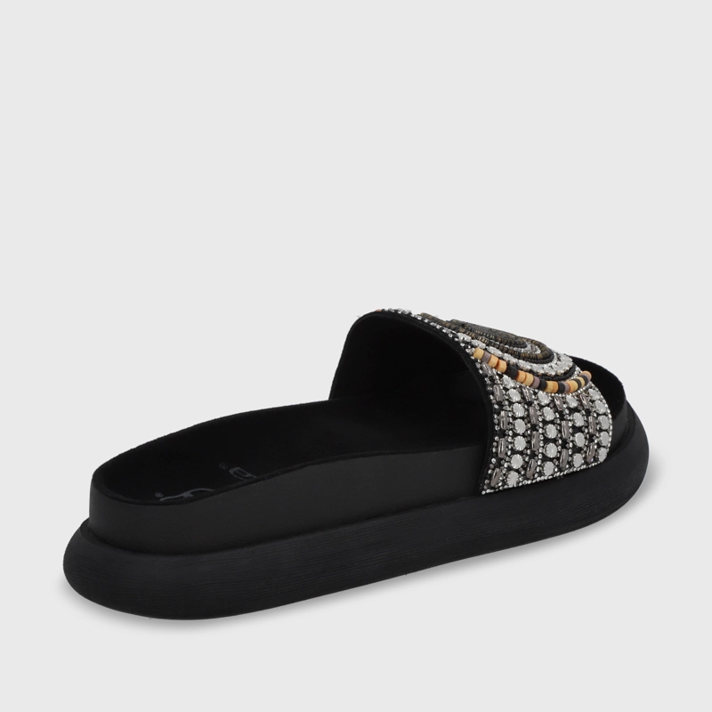 SANDALIA PLANA MUJER GOTTA NEGRA 53704 - 6