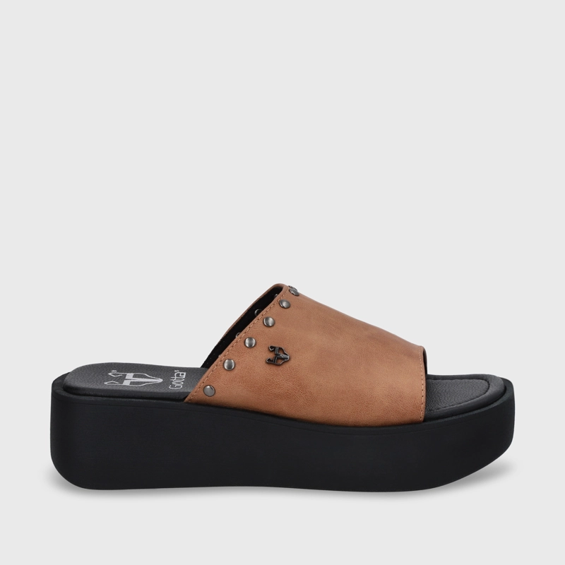 SANDALIA PLATAFORMA MUJER GOTTA CAMEL 53730 - 2