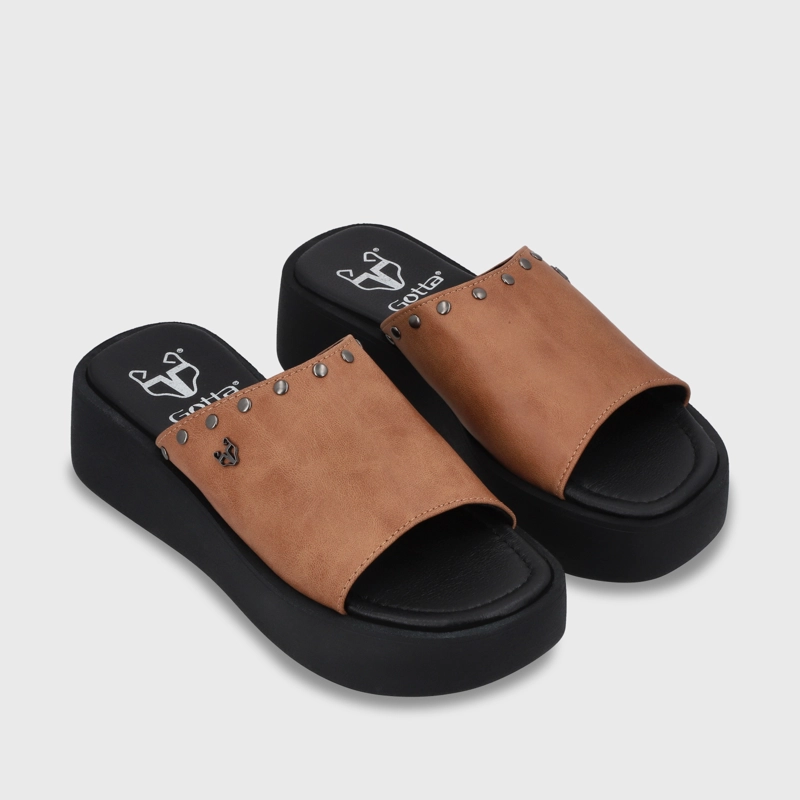 SANDALIA PLATAFORMA MUJER GOTTA CAMEL 53730 - 4
