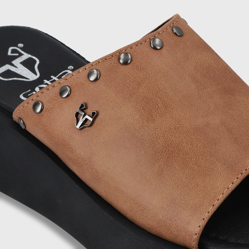 SANDALIA PLATAFORMA MUJER GOTTA CAMEL 53730 - 7
