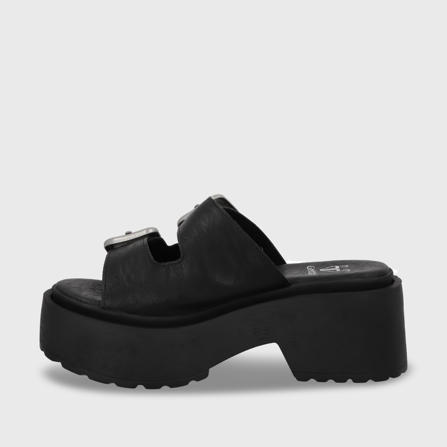 SANDALIA PLATAFORMA NEGRA MUJER GOTTA 45985 - 5