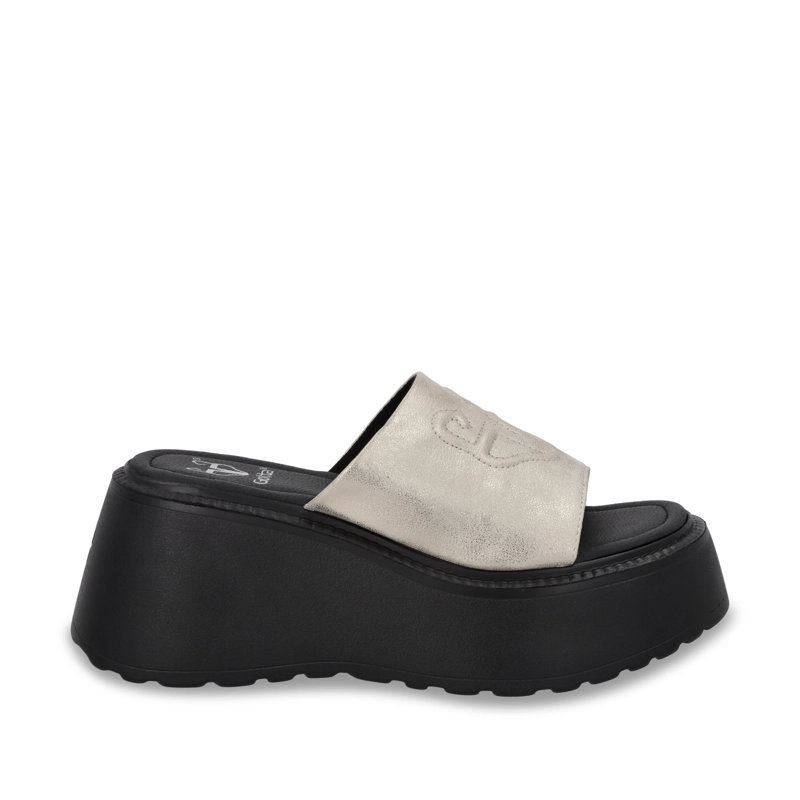 SANDALIA PLATAFORMA DORADA MUJER GOTTA 53720 - 1
