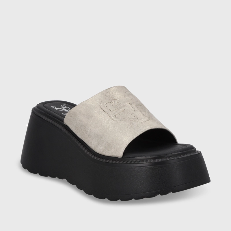 SANDALIA PLATAFORMA DORADA MUJER GOTTA 53720 - 2