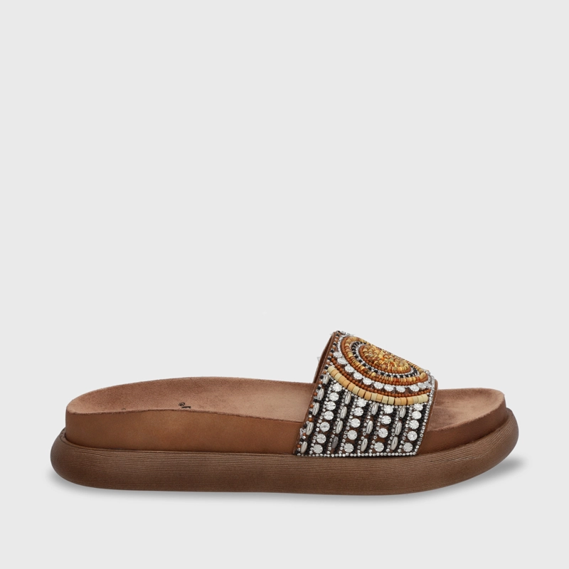 SANDALIA PLANA MUJER GOTTA BEIGE 53704 - 2