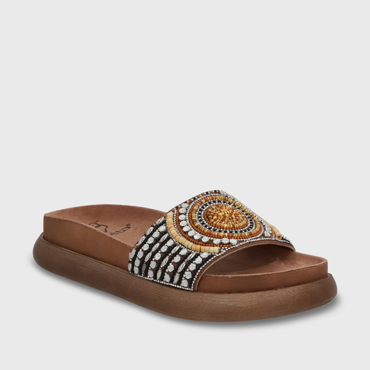 SANDALIA PLANA MUJER GOTTA BEIGE 53704 - 3