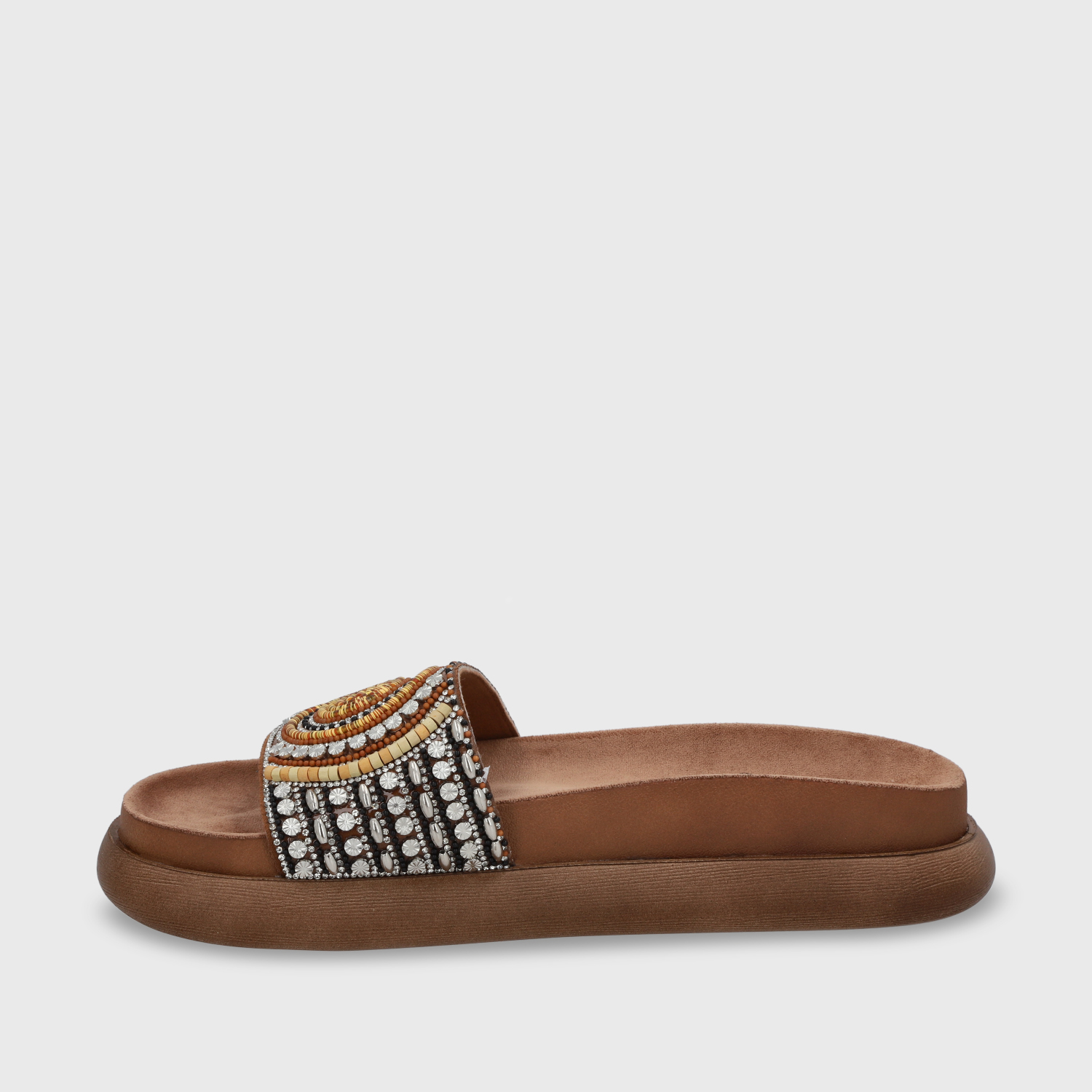SANDALIA PLANA MUJER GOTTA BEIGE 53704 - 5