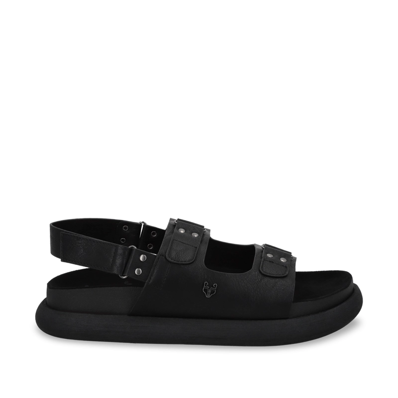 SANDALIA PLANO MUJER GOTTA NEGRO 53701 - 1