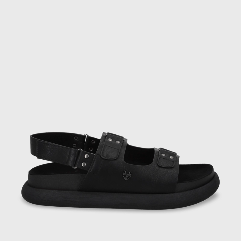 SANDALIA PLANO MUJER GOTTA NEGRO 53701 - 2