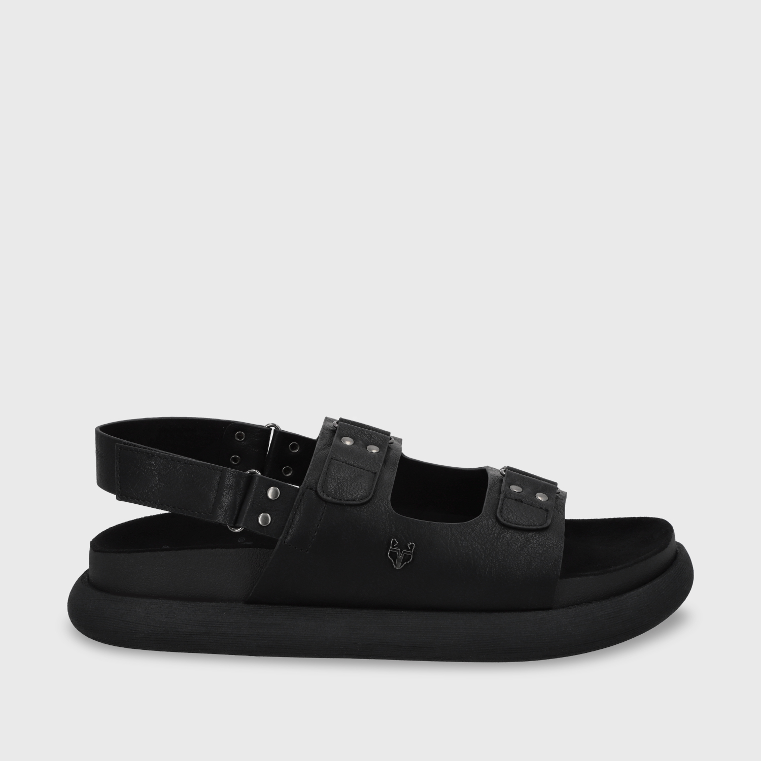 SANDALIA PLANO MUJER GOTTA NEGRO 53701 - 2