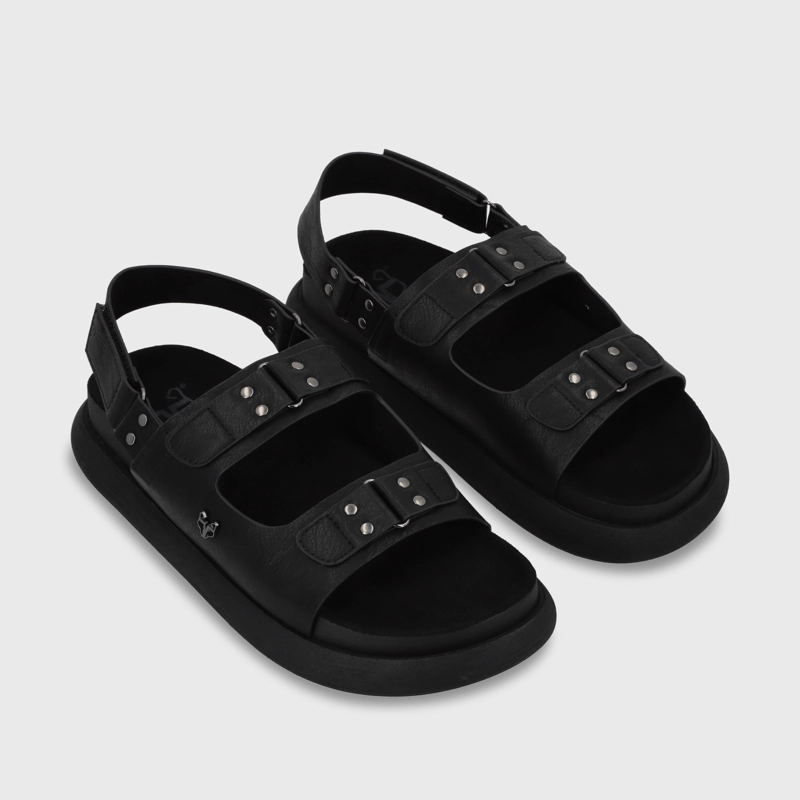 SANDALIA PLANO MUJER GOTTA NEGRO 53701 - 4