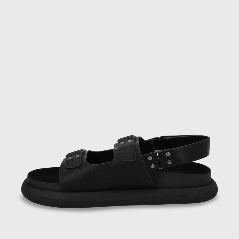 SANDALIA PLANO MUJER GOTTA NEGRO 53701 - 5