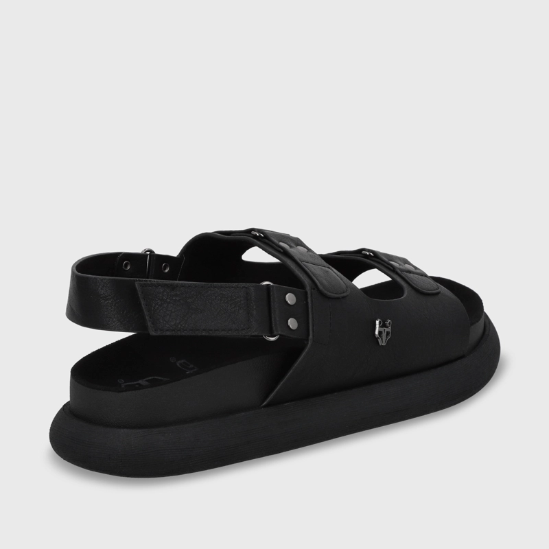 SANDALIA PLANO MUJER GOTTA NEGRO 53701 - 6