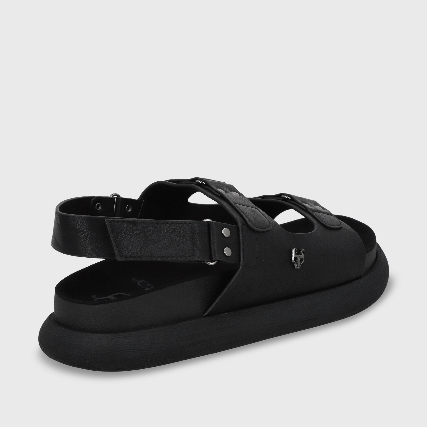 SANDALIA PLANO MUJER GOTTA NEGRO 53701 - 6
