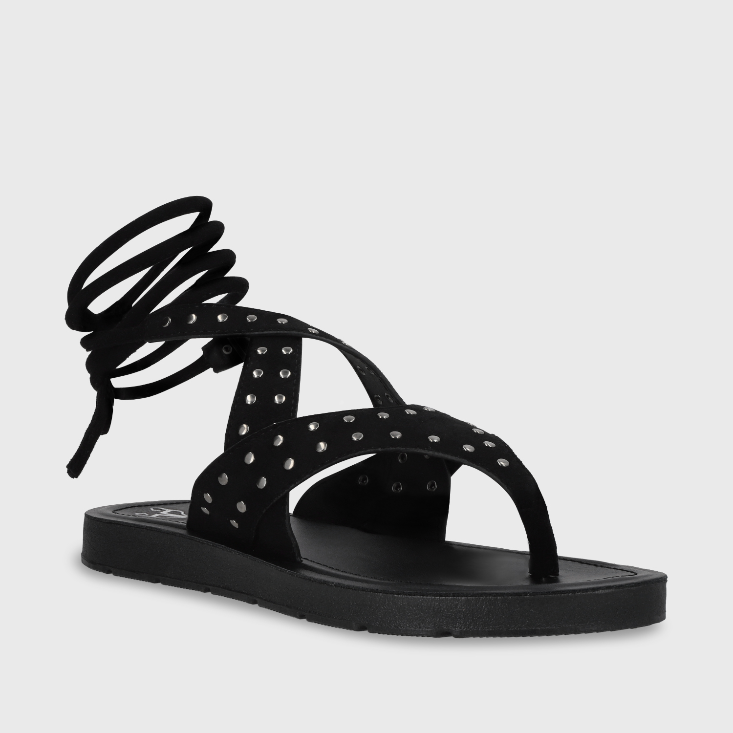 SANDALIA PLANO MUJER GOTTA NEGRO 13257 - 3