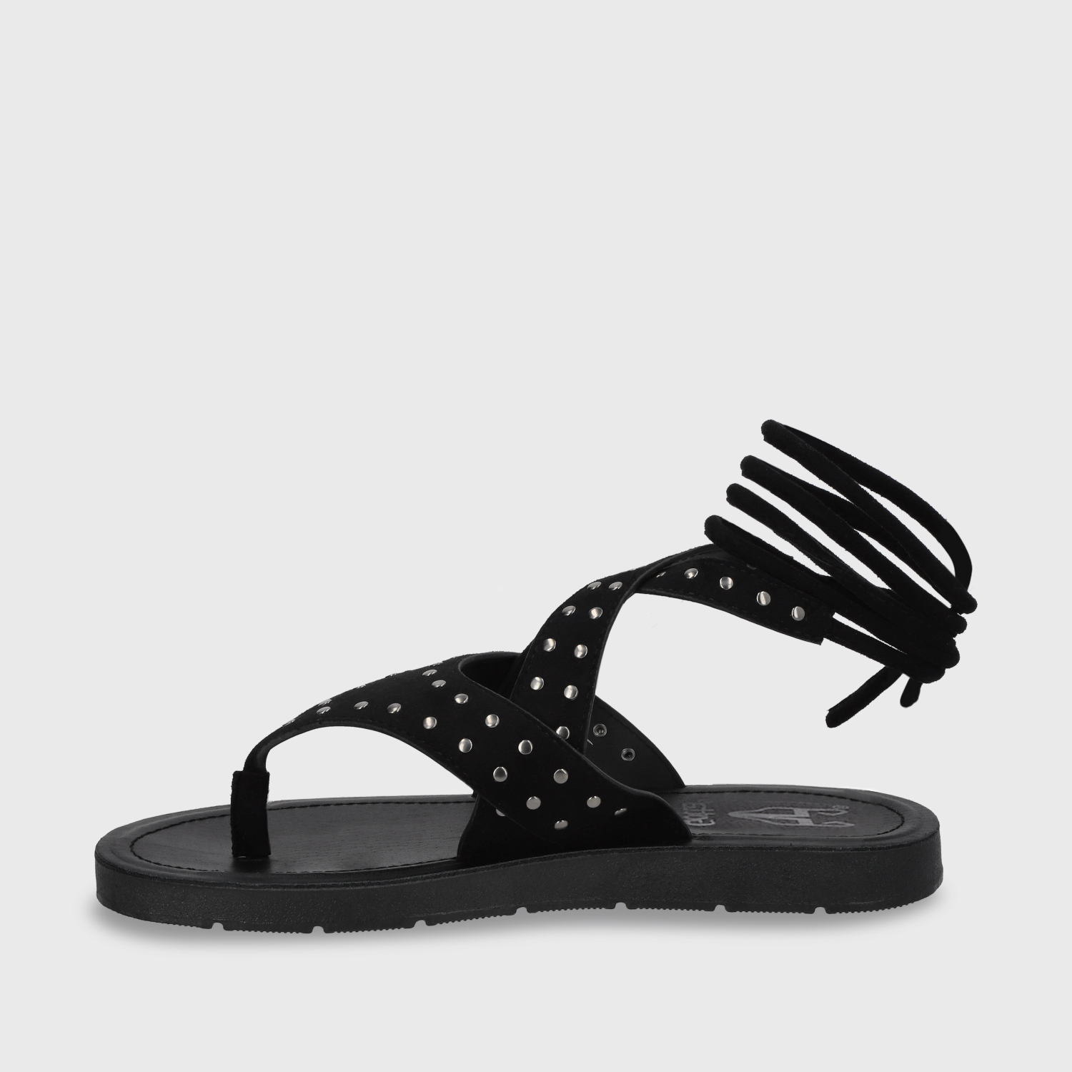 SANDALIA PLANO MUJER GOTTA NEGRO 13257 - 5