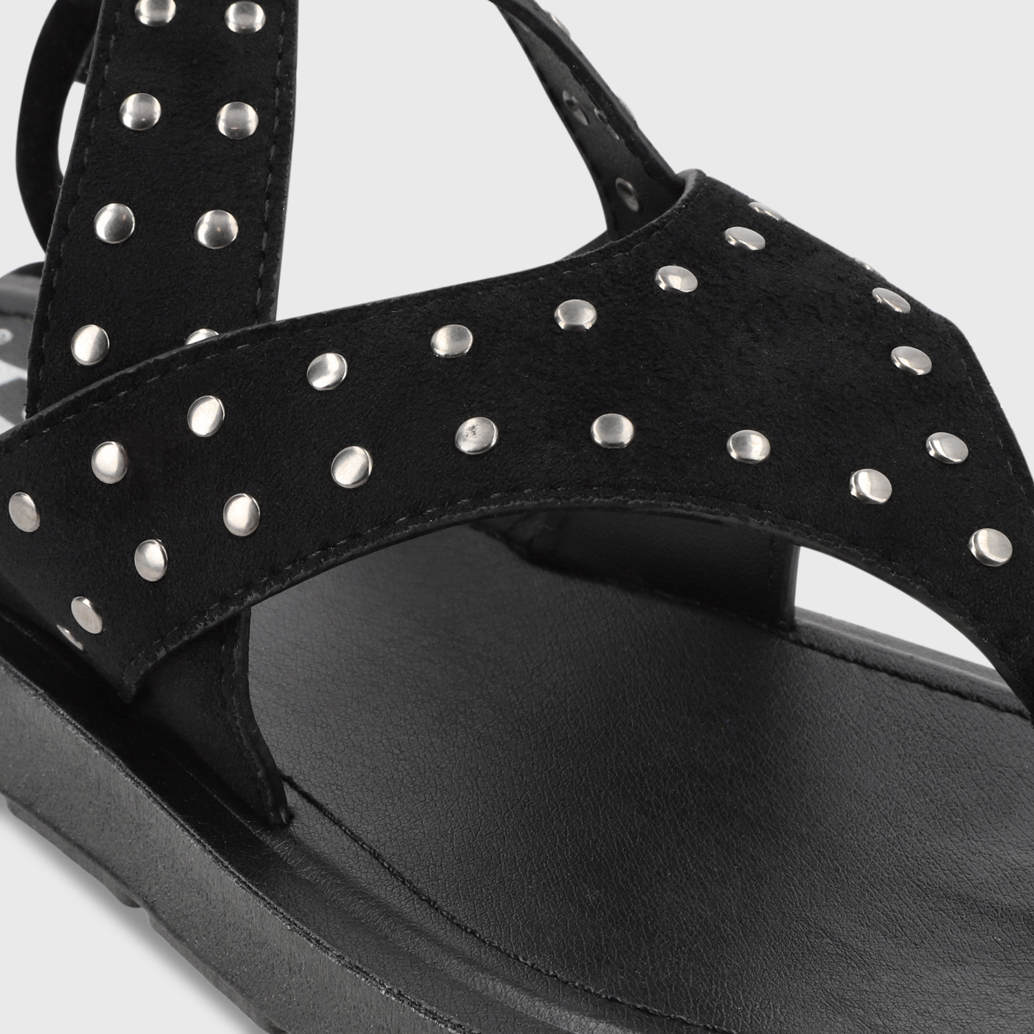 SANDALIA PLANO MUJER GOTTA NEGRO 13257 - 7