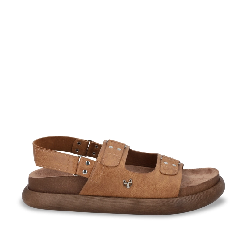 SANDALIA PLANO MUJER GOTTA CAFÉ 53701 - 1