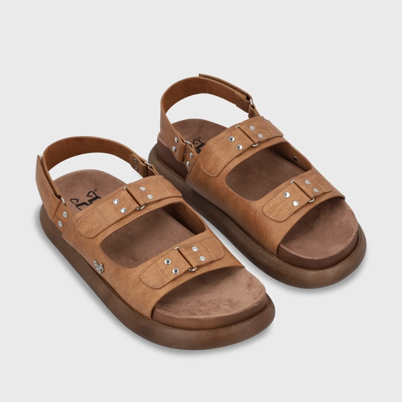 SANDALIA PLANO MUJER GOTTA CAFÉ 53701 - 6
