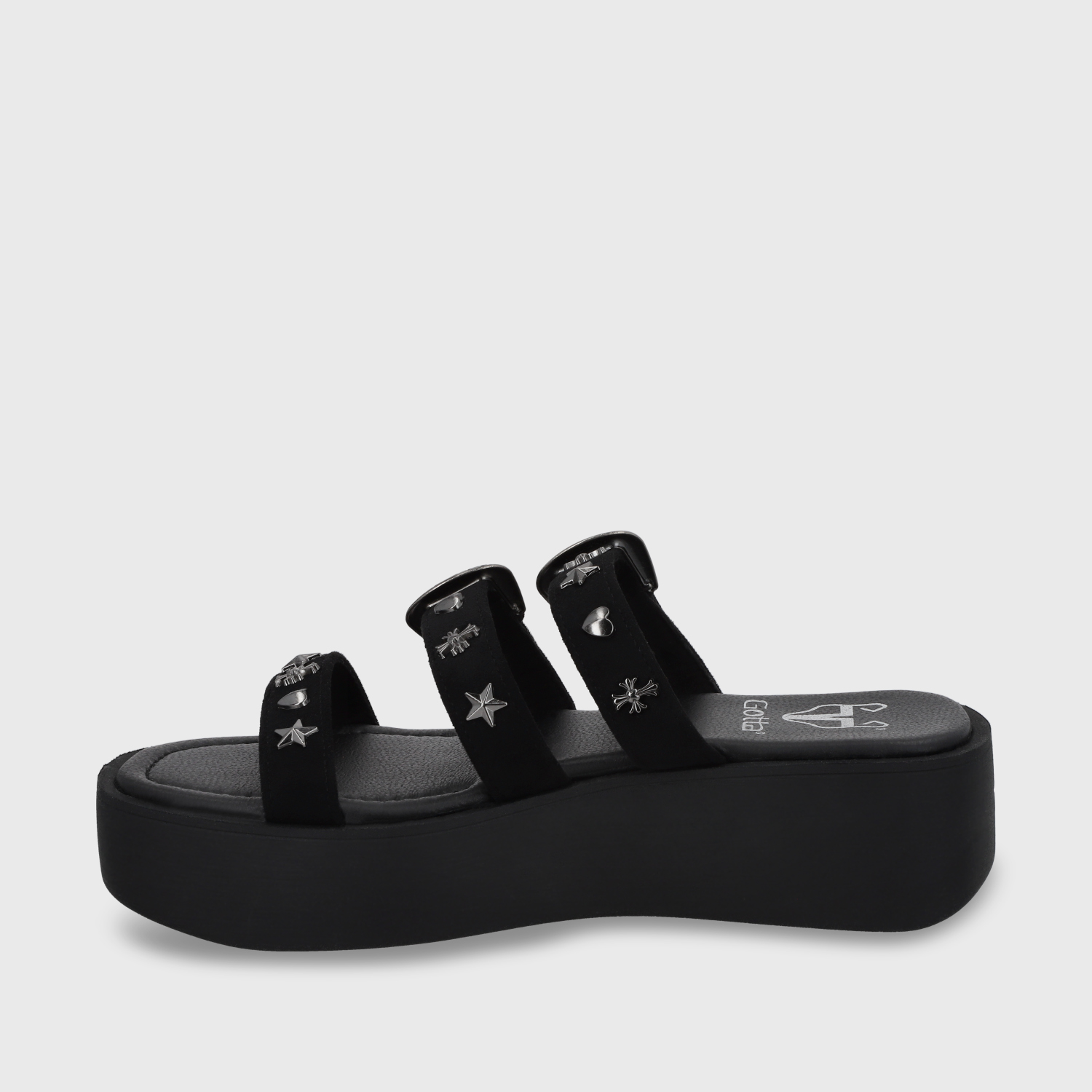SANDALIA PLATAFORMA NEGRA MUJER GOTTA 53732 - 5