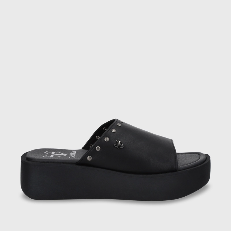 SANDALIA PLATAFORMA MUJER GOTTA NEGRO 53730 - 2