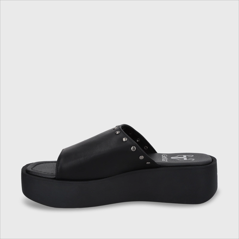 SANDALIA PLATAFORMA MUJER GOTTA NEGRO 53730 - 5