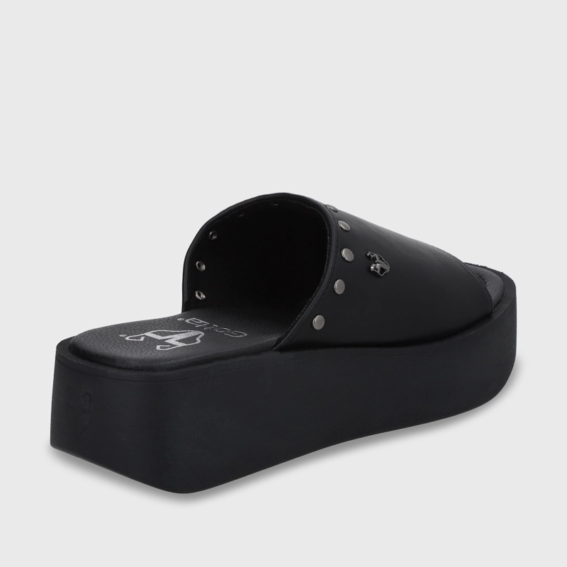 SANDALIA PLATAFORMA MUJER GOTTA NEGRO 53730 - 6