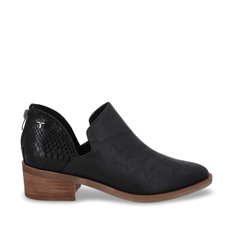 ZAPATO TACO NEGRO MUJER 43108 - 1