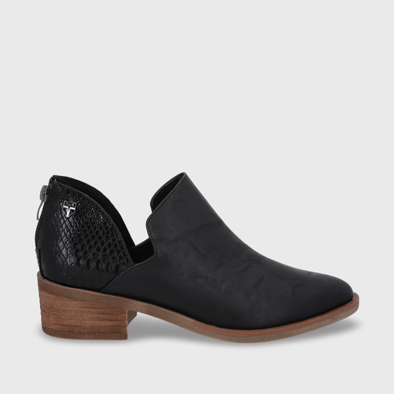 ZAPATO TACO NEGRO MUJER 43108 - 2