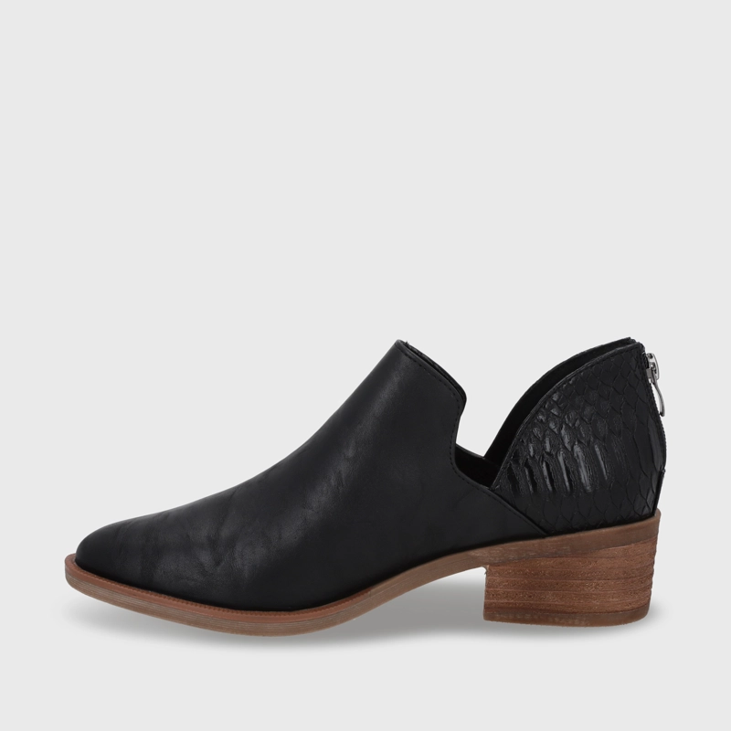 ZAPATO TACO NEGRO MUJER 43108 - 5