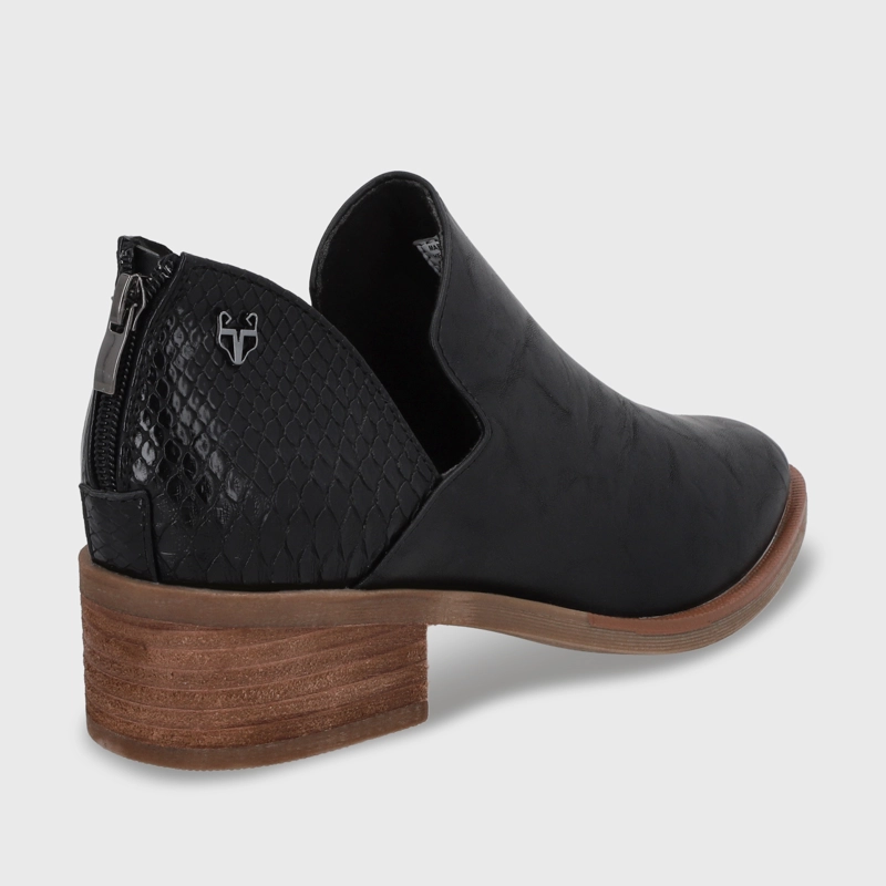 ZAPATO TACO NEGRO MUJER 43108 - 6