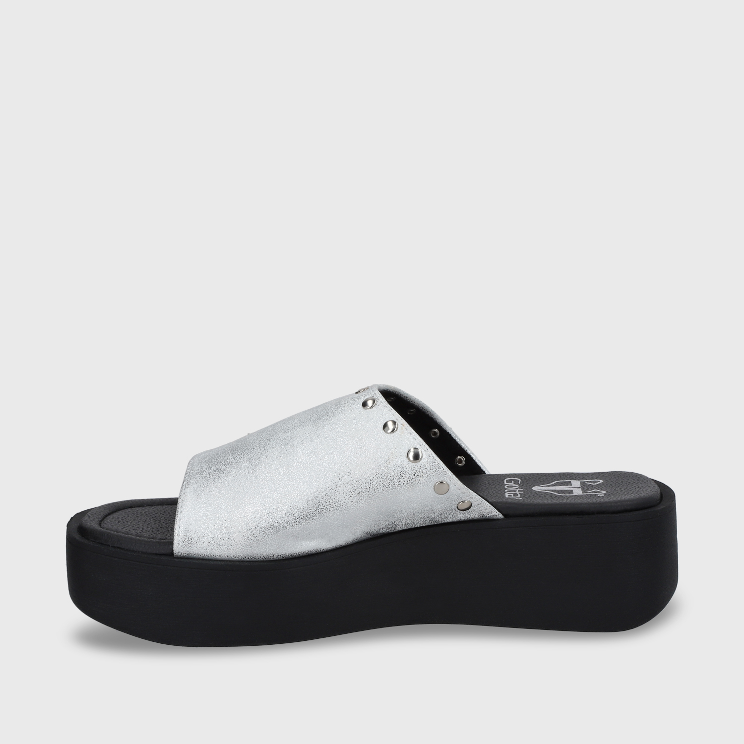 SANDALIA PLATAFORMA MUJER GOTTA PLATEADO 53730 - 5