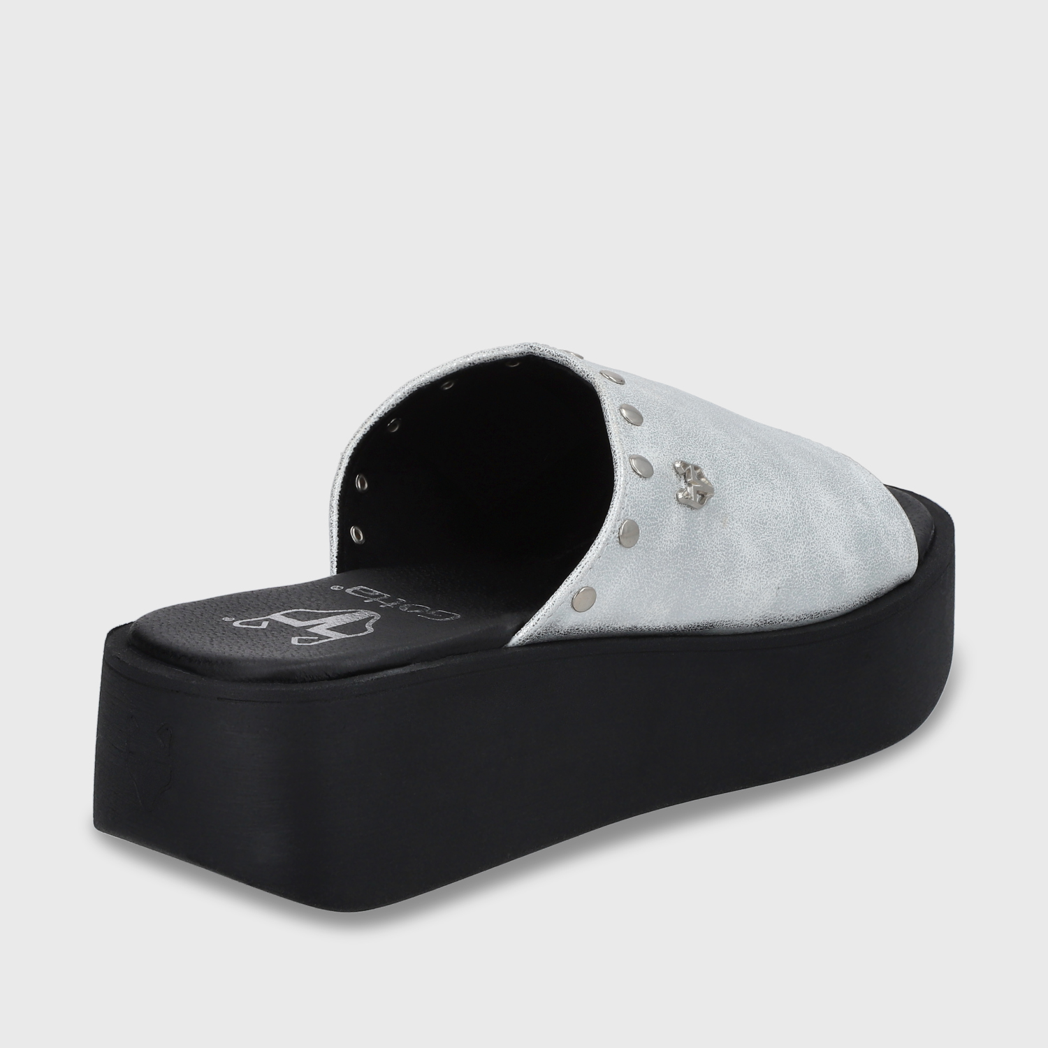 SANDALIA PLATAFORMA MUJER GOTTA PLATEADO 53730 - 6