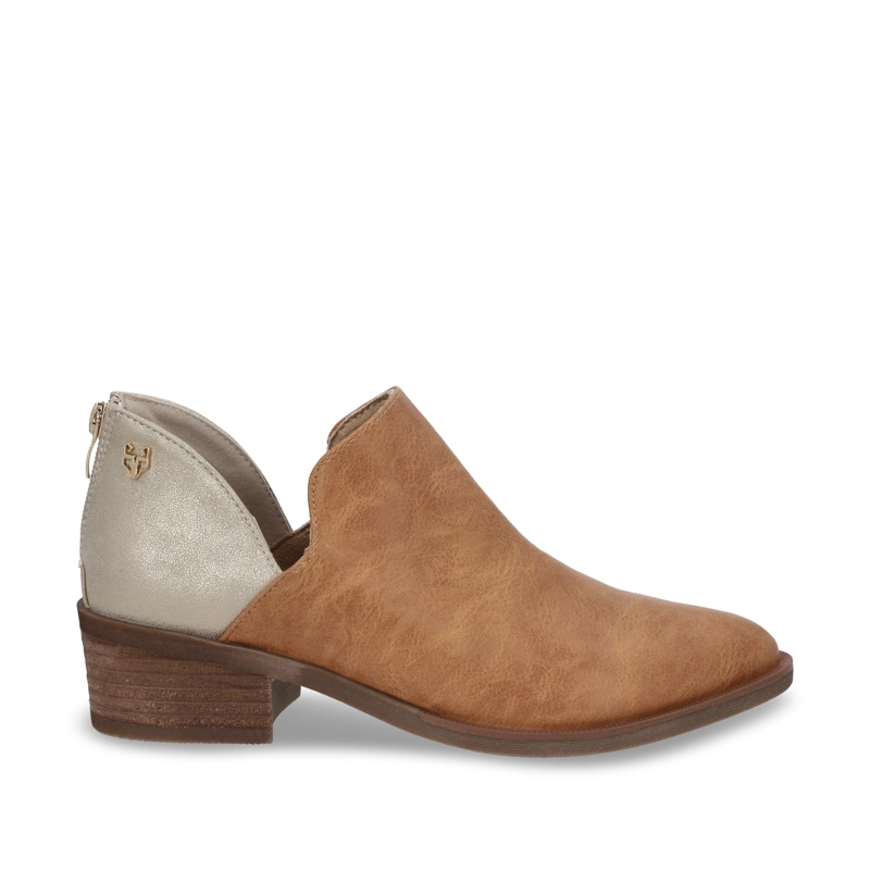 ZAPATO TACO CAMEL MUJER 43108 - 1