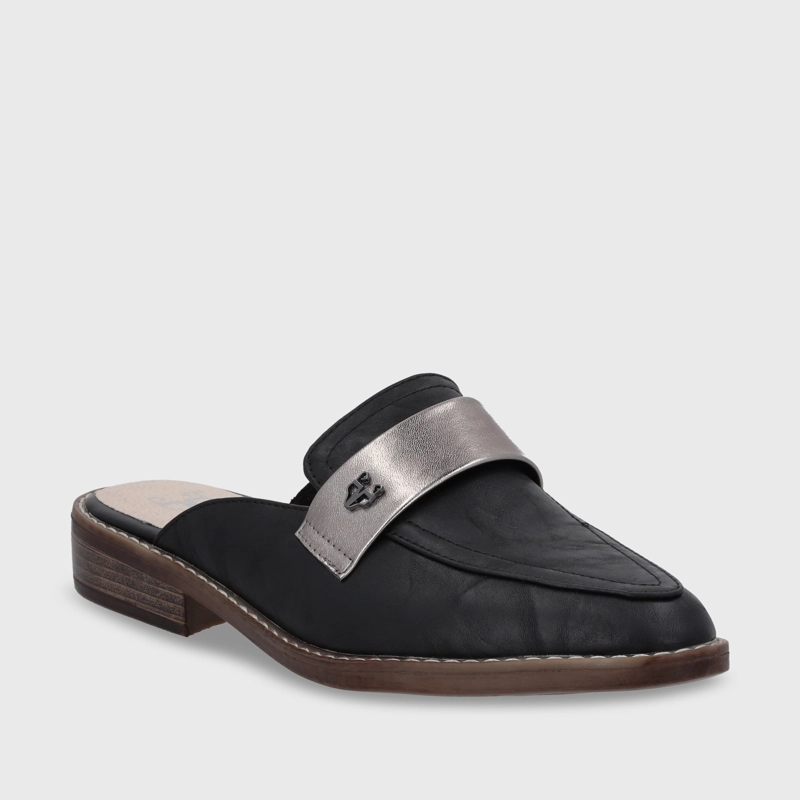 PUNTILLA PLANA NEGRA MUJER 17569 - 3