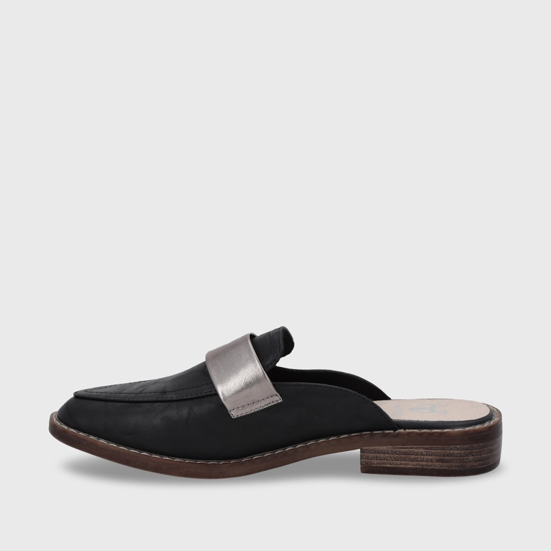 PUNTILLA PLANA NEGRA MUJER 17569 - 4