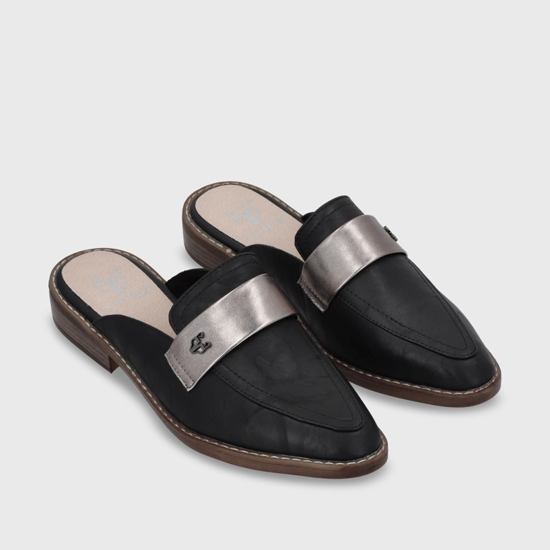 PUNTILLA PLANA NEGRA MUJER 17569 - 6