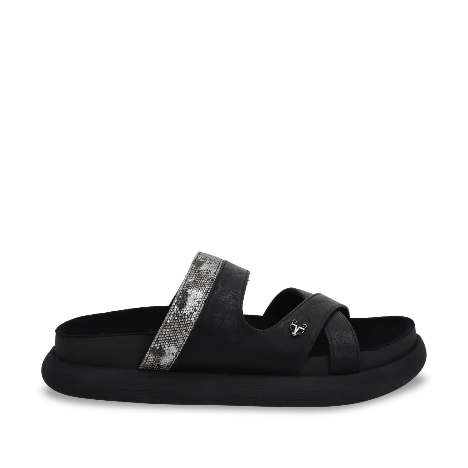 SANDALIA PLANO MUJER GOTTA NEGRO 53700 - 1