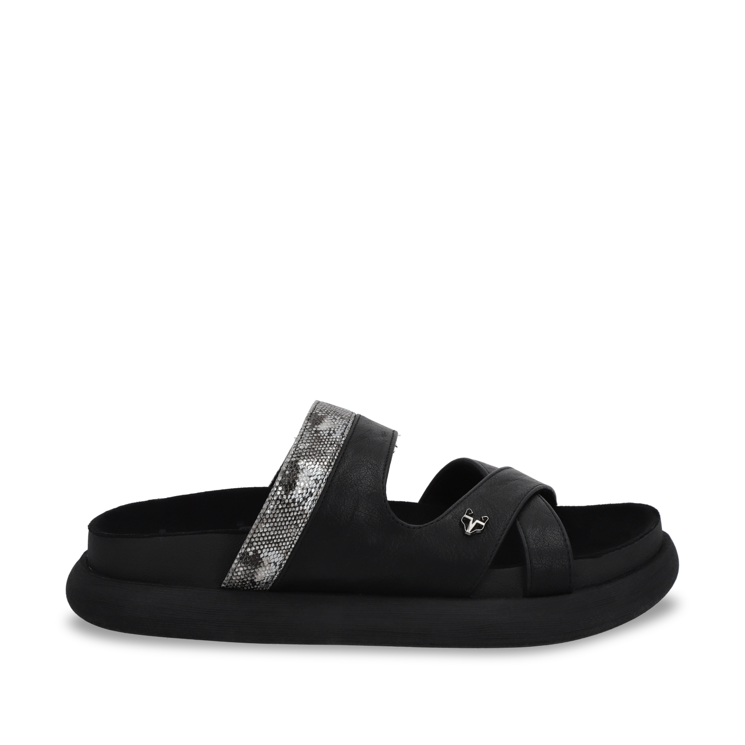 SANDALIA PLANO MUJER GOTTA NEGRO 53700 - 1