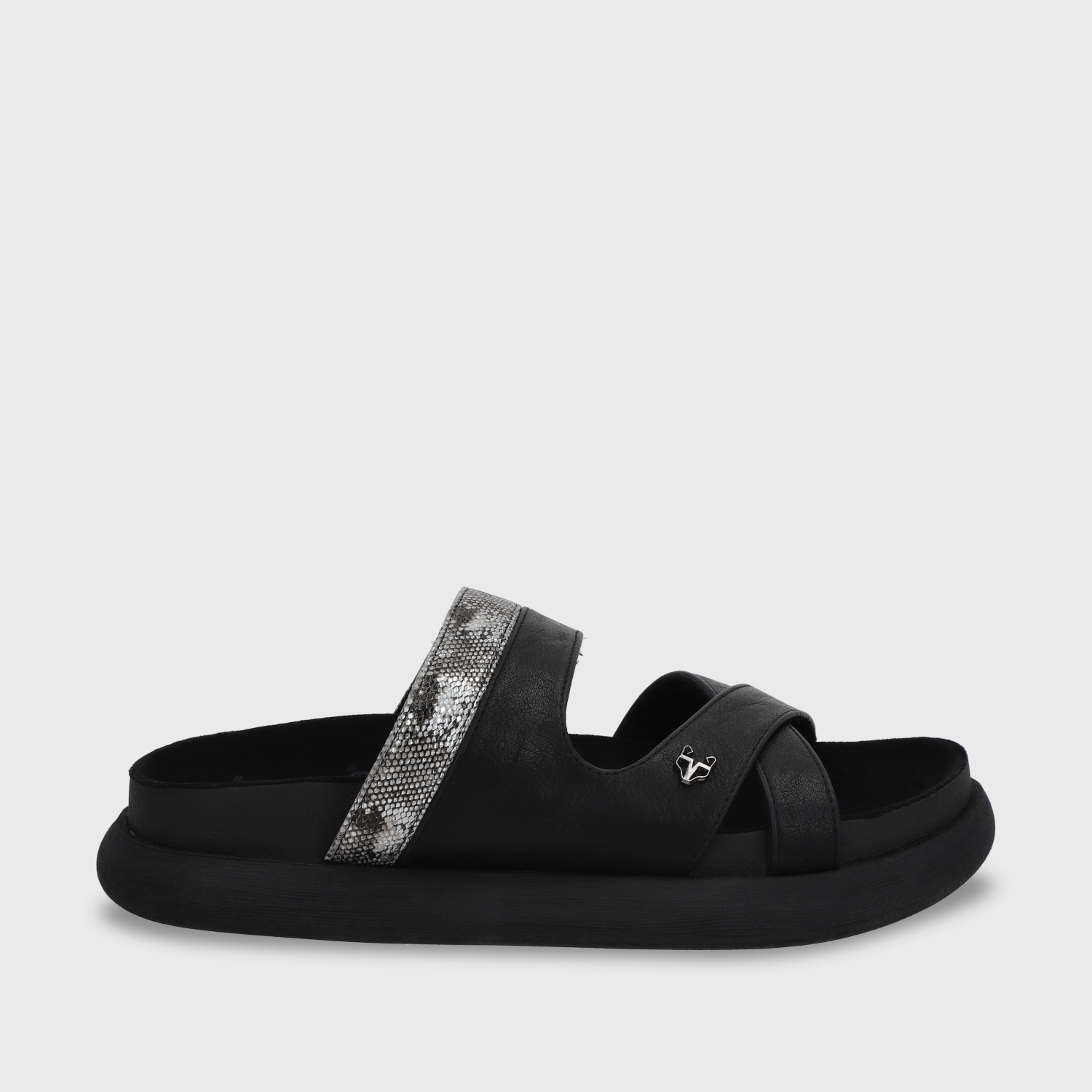 SANDALIA PLANO MUJER GOTTA NEGRO 53700 - 2