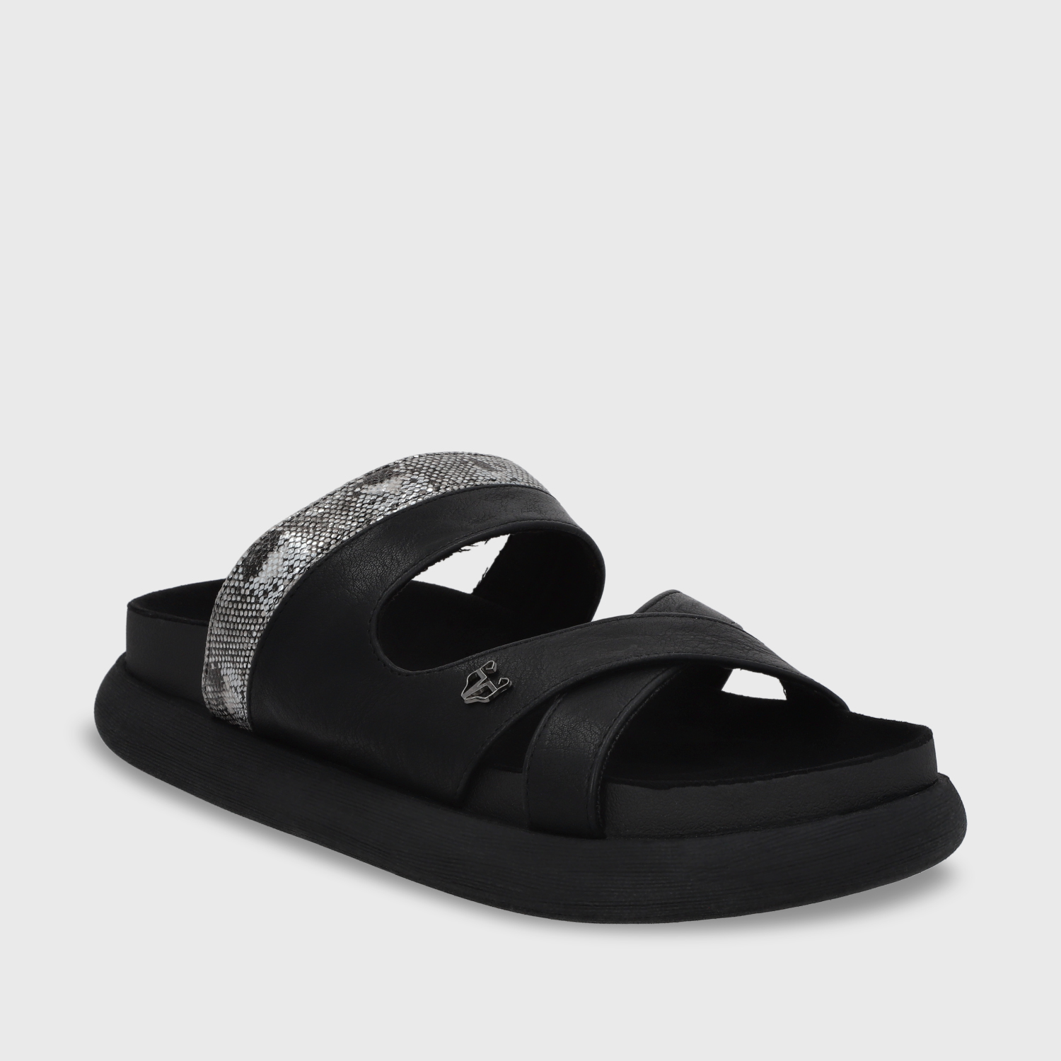 SANDALIA PLANO MUJER GOTTA NEGRO 53700 - 3