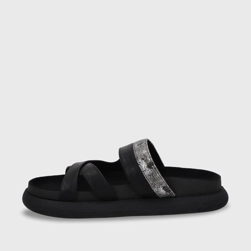 SANDALIA PLANO MUJER GOTTA NEGRO 53700 - 5