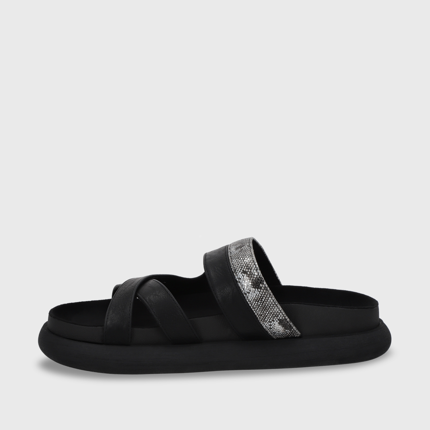 SANDALIA PLANO MUJER GOTTA NEGRO 53700 - 5
