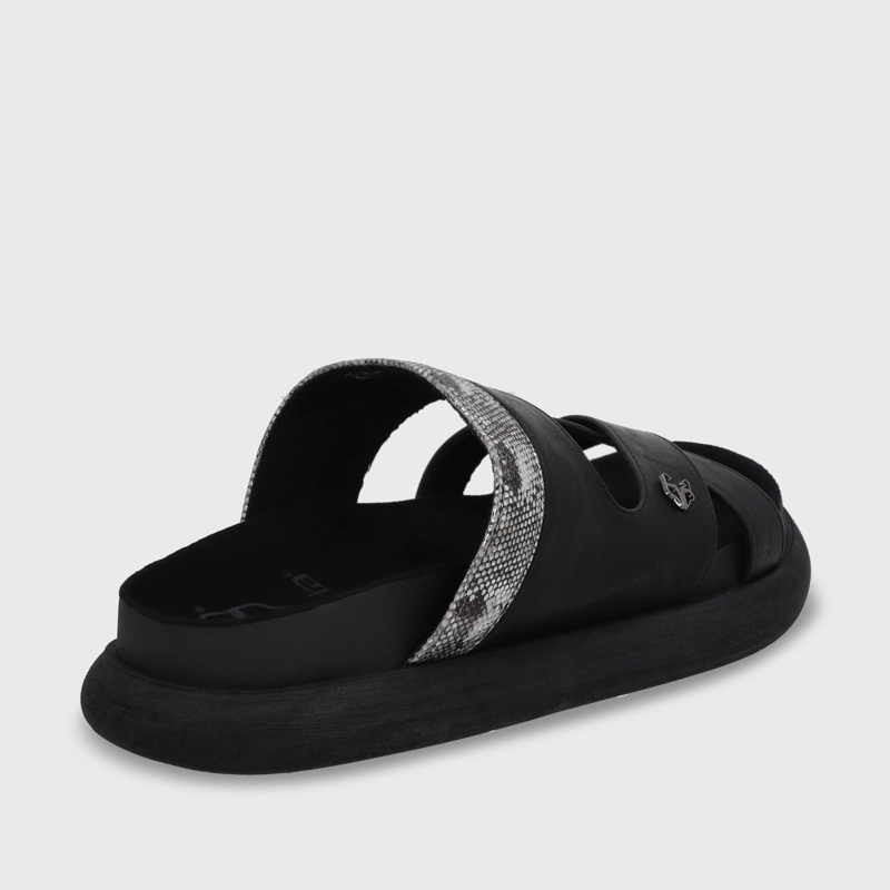 SANDALIA PLANO MUJER GOTTA NEGRO 53700 - 6