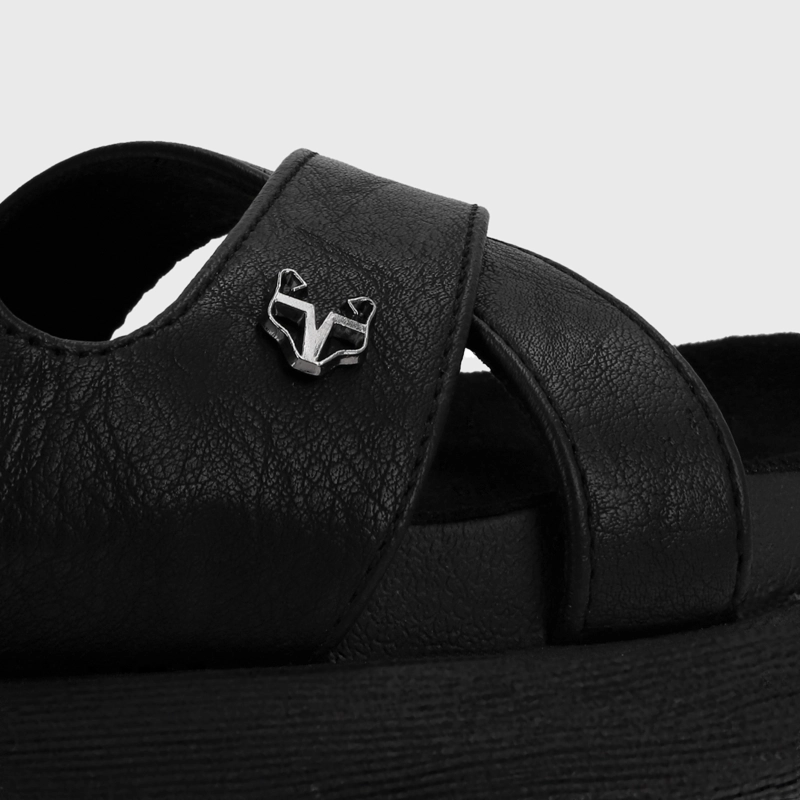 SANDALIA PLANO MUJER GOTTA NEGRO 53700 - 7