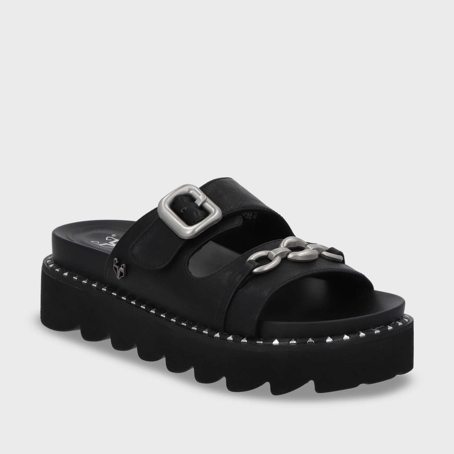 SANDALIA PLANA MUJER GOTTA NEGRA 1573D - 3
