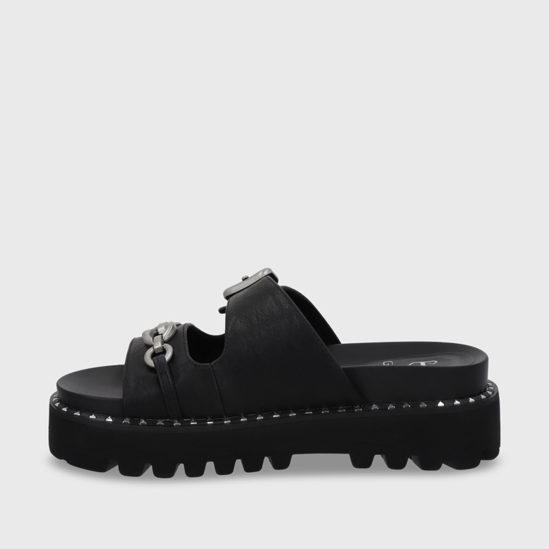 SANDALIA PLANA MUJER GOTTA NEGRA 1573D - 5