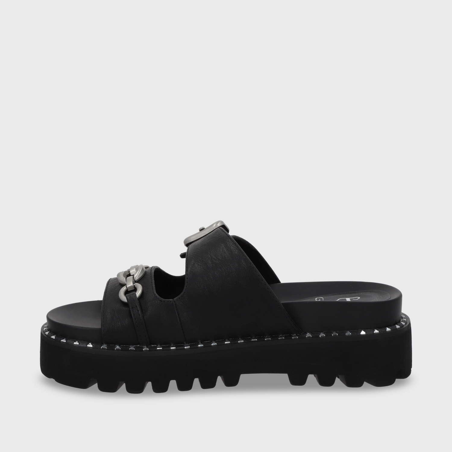 SANDALIA PLANA MUJER GOTTA NEGRA 1573D - 5