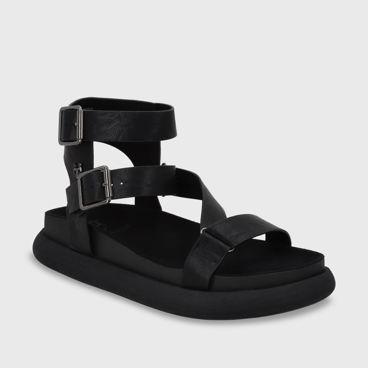 SANDALIA PLANO MUJER GOTTA NEGRO 53702 - 3