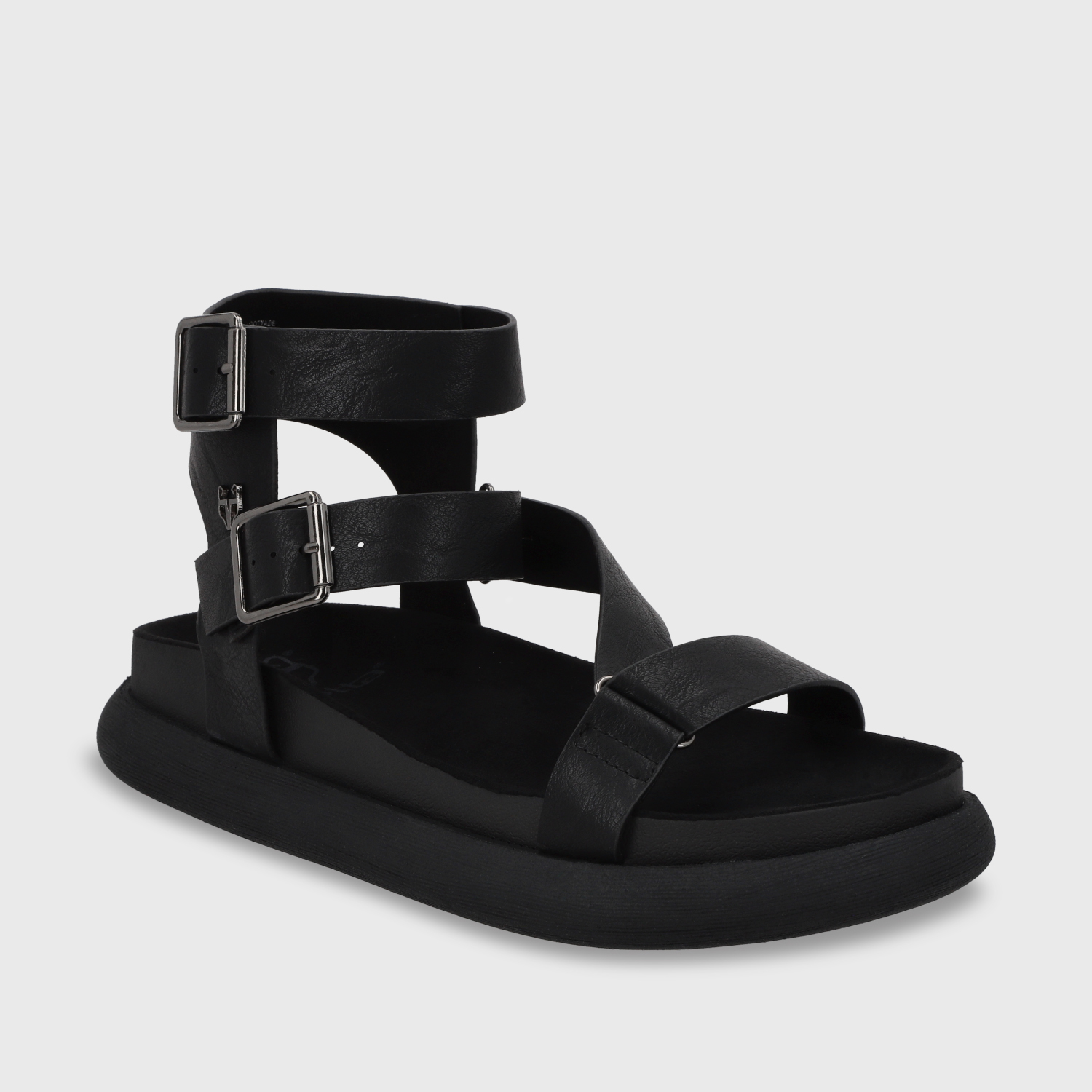 SANDALIA PLANO MUJER GOTTA NEGRO 53702 - 3